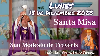 ✅ MISA DE HOY lunes 18 de Diciembre 2023 - Padre Arturo Cornejo