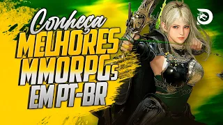MELHORES MMORPGs Traduzidos Português PT-BR para JOGAR AGORA!