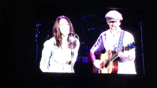 Jason Mraz and Sara Bareilles "You Matter to Me" from Waitress 6/23/17 Hollywood Bowl Birthday Show