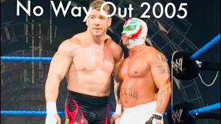 WWE 2K22: Rey Mysterio & Eddie Guerrero win the WWE Tag Team Championships No Way Out 2005