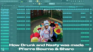 How Drunk And Nasty was made in 4 Minutes - Pi'erre Bourne (FL Studio Remake)