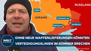 PUTINS KRIEG: Russland hat an der gesamten Front die Oberhand! Ukrainer stemmen sich gegen Angriffe