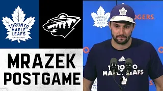 Petr Mrazek Post Game | Toronto Maple Leafs vs Minnesota Wild | February 24, 2022