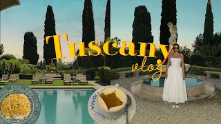 TUSCANY, ITALY TRAVEL VLOG 🇮🇹 | shopping in Florence, wedding planning & food tasting!