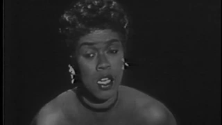 Sarah Vaughan, Tommy and Jimmy Dorsey--1956 TV, Over the Rainbow