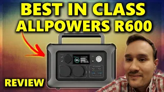 Allpowers R600 Review Best Under $300 Portable solar generator - BEATS Bluetti, EcoFlow, and Jackery