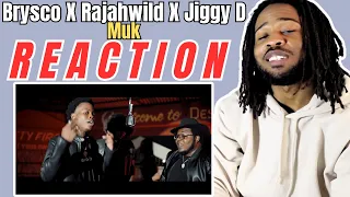 Brysco X RajahWild X Jiggy D - MUK [ Official Video ] REACTION