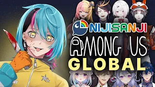 LANGUAGE SWAP AMONG US w/ Nijisanji GLOBAL 【NIJISANJI EN | Kyo Kaneko】