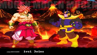 Broly vs Thanos | MUGEN 1vs1