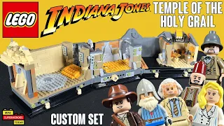 LEGO Indiana Jones TEMPLE OF THE HOLY GRAIL Custom Set