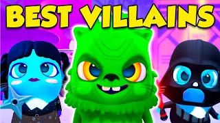 Best VILLAINS of Tv Shows | Shrek | Grinch | Wednesday | Darth Vader ⭐️ Antihero song by The Moonies