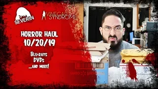 Horror Haul and Unboxing: 10/20/19 | Vinegar Syndrome, Severin Films, Funko, and more!