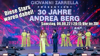 Giovanni Zarrella präsentiert: 30 Jahre Andrea Berg I Diese Stars waren dabei!