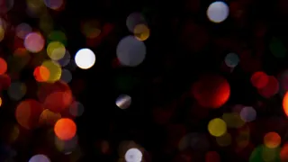Colorful Particles Bokeh - Free Stock Video