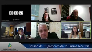 TJGO - 2ª Turma Recursal PROVISÓRIA - Sessão de Julgamento transmitida AO VIVO em 25/08/2021 às 14h