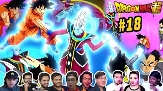 Whis Trains Goku and Vegeta!! | Reaction Mashup | 🐲Dragon Ball Super Episode 18 (ドラゴンボール