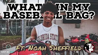What's In My Baseball Bag? Ft. Noah Sheffield Class Of 2024 Shortstop Committed To Florida State