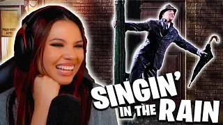 ACTRESS REACTS to SINGIN' IN THE RAIN (1952) FIRST TIME WATCHING *GENE KELLY IS A DREAM!*