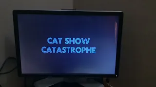 Cat Show Catastrophe PAL UK Title Cards