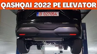 Am ridicat un Nissan Qashqai 2022 pe ELEVATOR