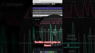 Sonible smart:gate on Snare (#shorts)