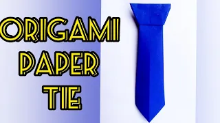 How To Make Paper Tie || Origami Tie || Sn'P Creation