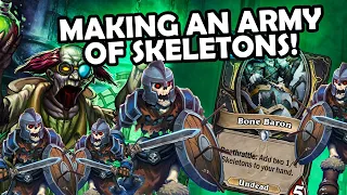 Filling My Hand With SKELETONS!! | Hearthstone Battlegrounds