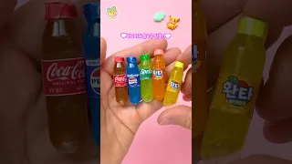 DIY kawaii miniature drink🧃💗