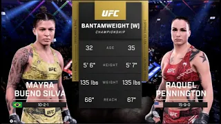 FULL FIGHT - Mayra Bueno Silva Vs. Raquel Pennington: UFC 297