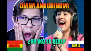 🔴🇧🇴 Boliviano REACCIONA😱😍 a DIANA ANKUDINOVA 🇷🇺 ¿ES SU VERDADERA VOZ? INCREIBLE!!!!