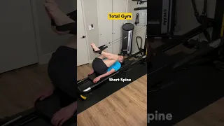 Total Gym Pilates - Double leg pulley exercises 👀 #shorts #totalgym