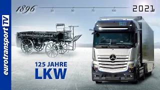 Mercedes-Benz Lkw Geschichte - Vom ersten Laster bis zum Wasserstoff-Truck