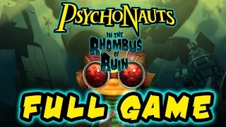 Psychonauts in The Rhombus of Ruin Walkthrough FULL GAME (PS4 VR) No Commentary