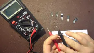 How to test power MOSFET field effect transistor for serviceability!