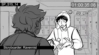 SouthPark_Fan Storyboard/Animatic "Put It Down"