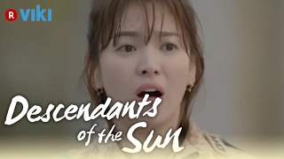 Descendants of the Sun - EP5 | Song Joong Ki Covers Up Wet Song Hye Kyo [Eng Sub]