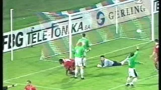 2002 August 29 Wisla Krakow Poalnd 4 Glentoran Northern Ireland 0 UEFA Cup