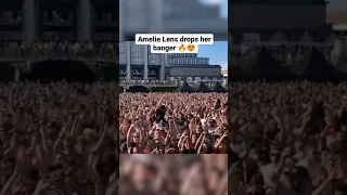 Amelie Lens drops her banger 🔥😍 #shorts #techno #amelielens