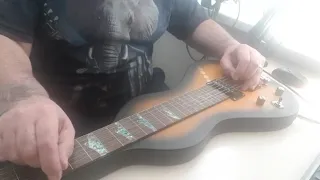 Слайд-гитара Luna Lap Steel Guitar