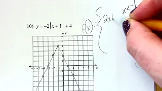 Turning Absolute Value into Piecewise