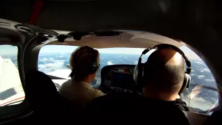 Multi-Engine Rating in 12 Days - Day 2 - Full Video with Cockpit and ATC