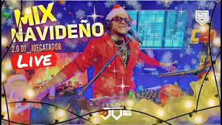 MIX NAVIDEÑO 2.0🎄🎅  MERENGUE, BACHATA,SALSA  EN VIVO CON DJ JOE CATADOR