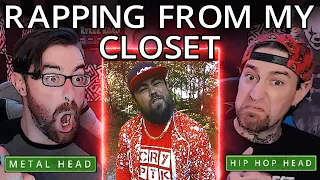 OMG!! CRYPT WENT OFF! | RAPPING FROM MY CLOSET | CRYPT