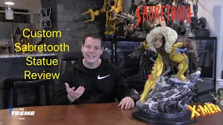 Custom X-Men Villain,  Sabretooth Statue Review