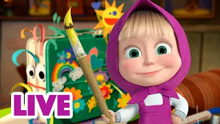 🔴 LIVE STREAM 🎬 Masha and the Bear ✂️ DIY with Masha 🧵 New episode 2023 ➡️ Coming on November 3!