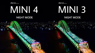 DJI Mini 4 Pro VS DJI Mini 3 Pro | NIGHT MODE | Camera Test