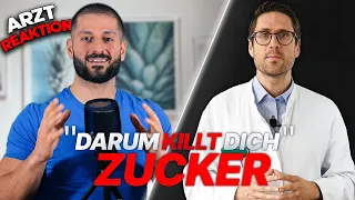 Zucker doch schädlich? Süßstoff schlecht? Arzt kritisiert mich! (Reaktion)