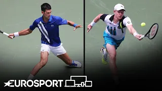 Novak Djokovic v Kyle Edmund - Highlights | US Open 2020 | Tennis | Eurosport