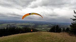 2023 03 26 Paragliding Rašovka - at the edge of the storm