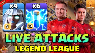 6483 TROPHY ARMY LINK TH15 LEGEND LEAGUE ATTACK STRATEGY | TH15 ATTACK STRATEGY